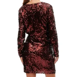 Robe à Sequin Femme amalicious Party Solid