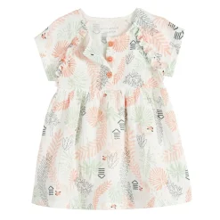Robe bébé en gaze de coton Cilaos