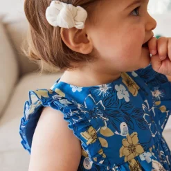 Robe bébé en popeline Flora
