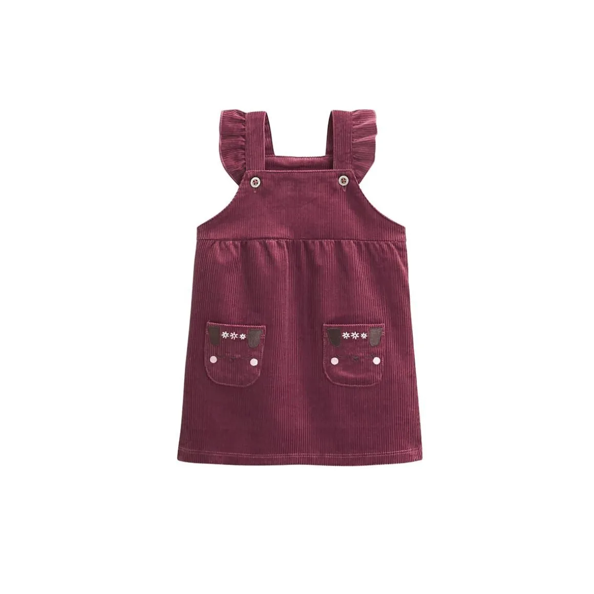 Robe bébé en velours côtelé Mila