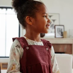 Robe bébé en velours côtelé Mila