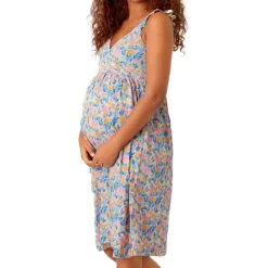 Robe /Bleu Femme Mamalicious Brasil