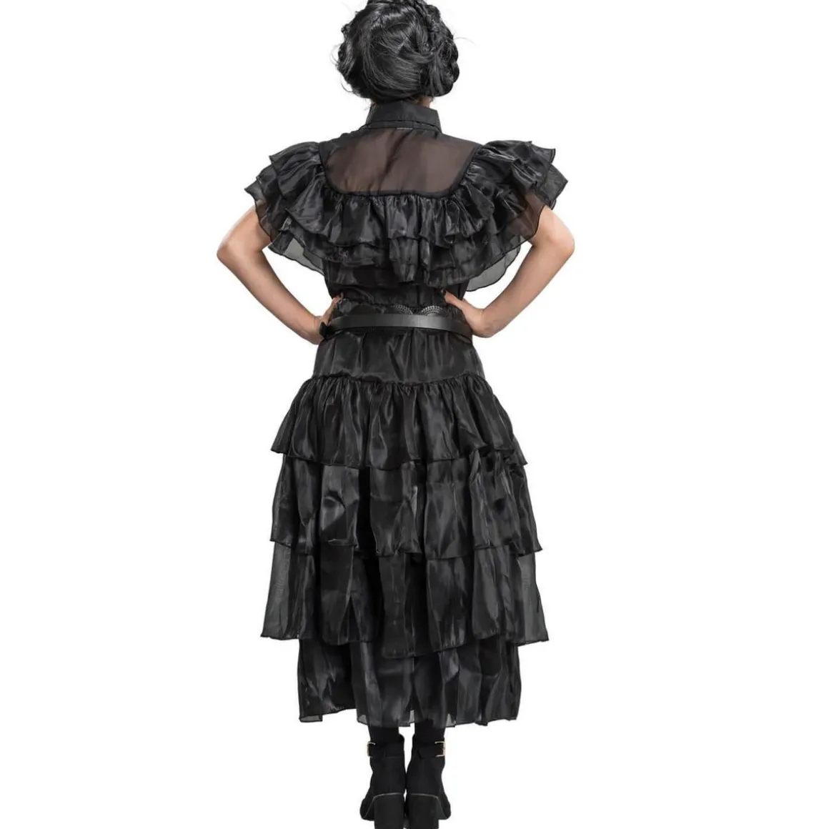 Robe de bal noire - Mercredi - Fille - 13/14 ans (158 à 164 cm)
