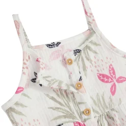 Robe enfant en gaze de coton Calipso