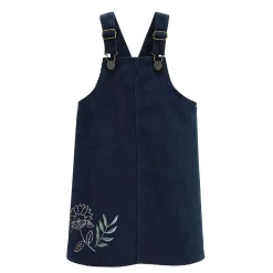 Robe enfant en velours côtelé Belle de Nuit