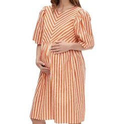 Robe /Orange Femme Mamalicious Felicity
