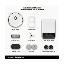 Robot Aspirateur Laveur Jet Bot Combo VR7MD96B14G