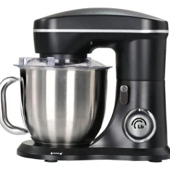 Robot pâtissier 4.8l 1000w noir - 8574