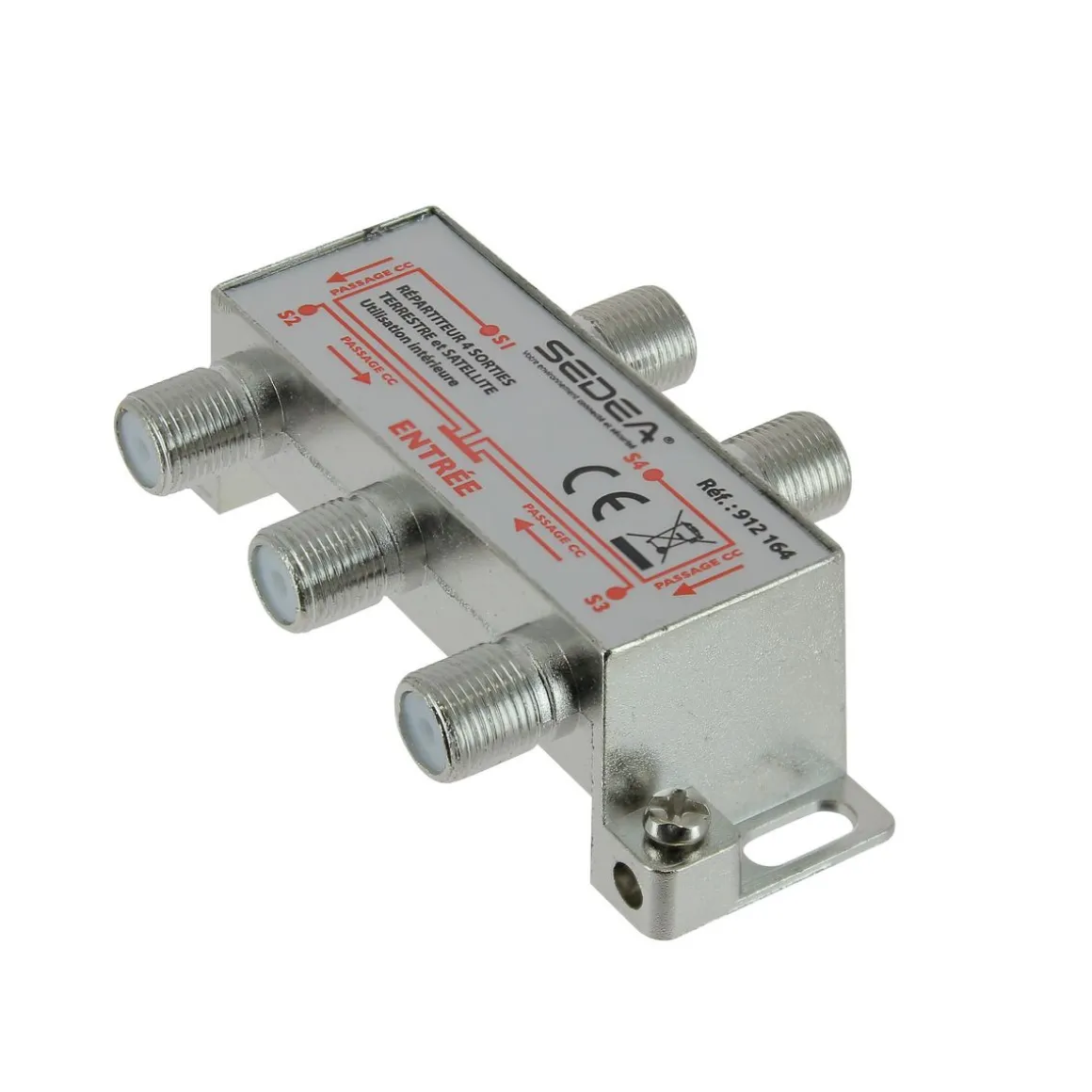 Répartiteur TV intérieur Satellite et Terrestre