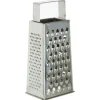 Râpe 4 Faces Inox 24cm Argent