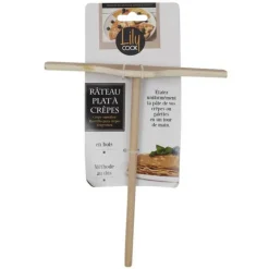 Râteau à Crêpes Chandeleur 20cm Naturel