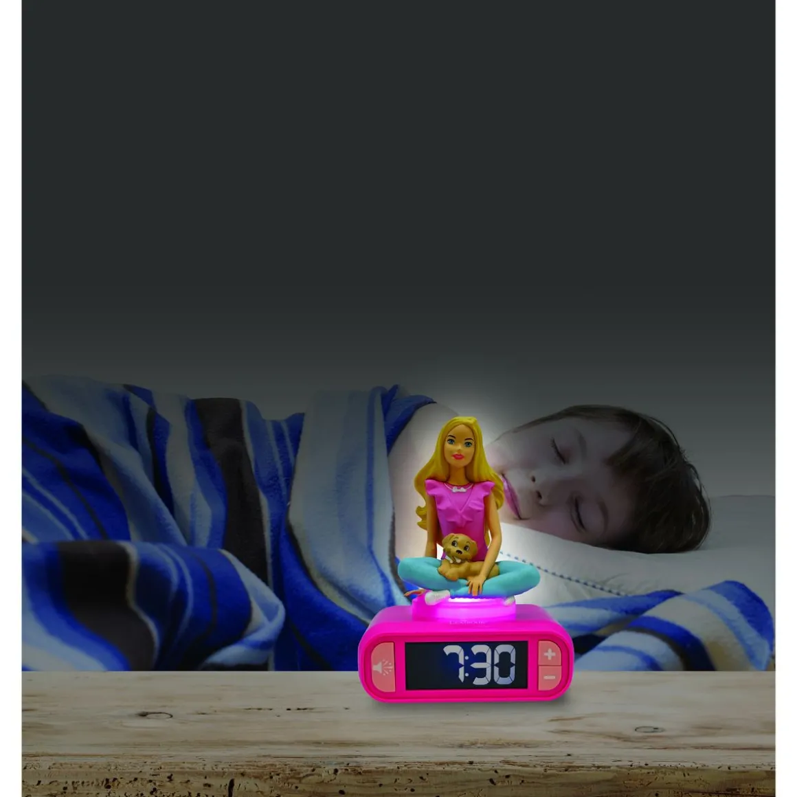 Réveil Barbie 3D