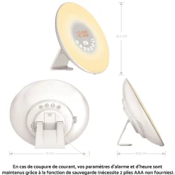 Réveil Decotech Simulation Aube