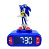 Réveil digital avec veilleuse Sonic et effets sonores