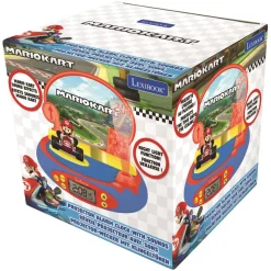 Réveil projecteur avec sons MarioKart - RP500NI - Bleu/rouge/jaune