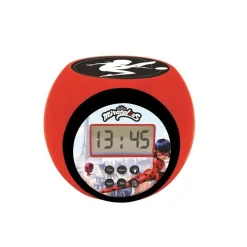 Réveil projecteur Miraculous avec minuteur