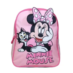Sac à dos 31 cm avec détails 3D Noeud Disney Minnie Chat Rose Bagtrotter