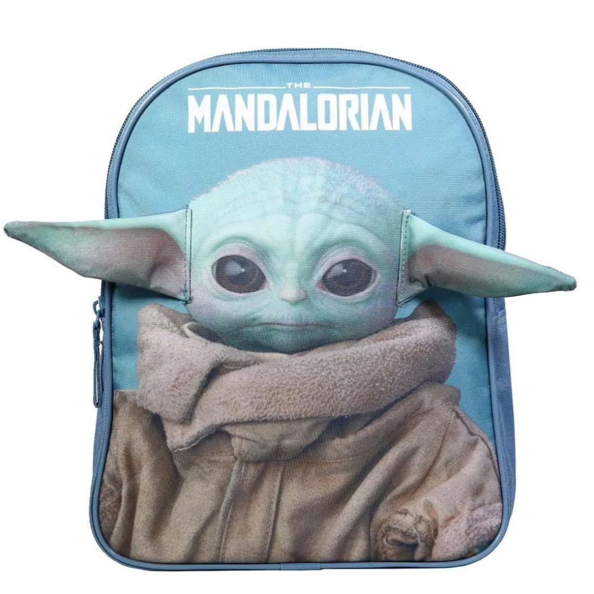 Sac à dos 31 cm avec détails 3D Baby Yoda Star Wars / The Mandalorian Bleu Bagtrotter