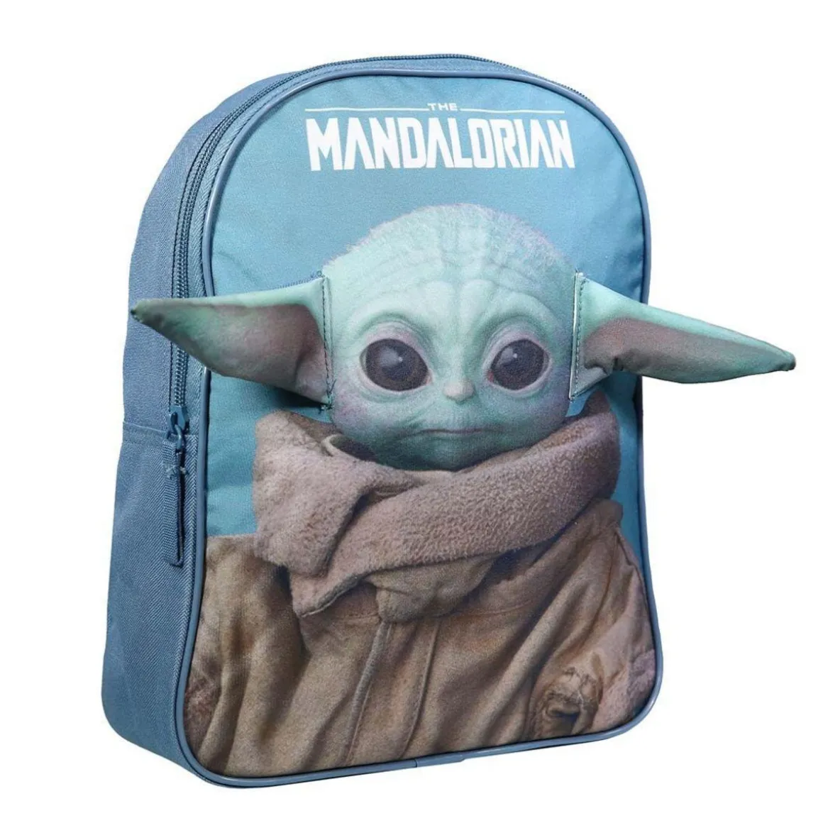 Sac à dos 31 cm avec détails 3D Baby Yoda Star Wars / The Mandalorian Bleu Bagtrotter