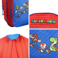 Sac à dos 31 cm avec poche maternelle Super Mario Multicolore