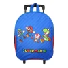 Sac à dos à roulettes 32 cm maternelle Super Mario Multicolore