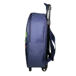 Sac à dos à roulettes 32 cm maternelle Super Mario Bleu