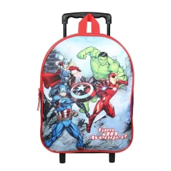 Sac à dos à roulettes 31 cm Marvel Avengers Rouge et Bleu Bagtrotter