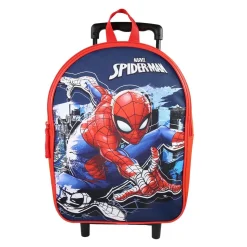 Sac à dos à roulettes 32 cm maternelle Spider-Man Bleu