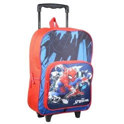 Sac à dos à roulettes Spider-Man Bleu