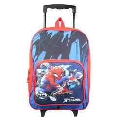 Sac à dos à roulettes Spider-Man Bleu
