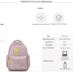 Sac à dos porte-ordinateur 16