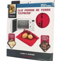 Sac de cuisson pommes de terre micro-ondes