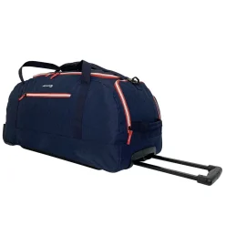Sac de voyage à roulettes Bleu 76x39x37cm - 90L