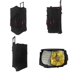 Sac de voyage avec roulettes 70L 64cm