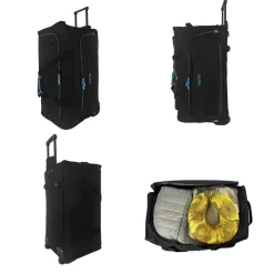 Sac de voyage avec roulettes 70L 64cm
