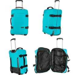 Sac de voyage cabine à roulettes 35L double compartiment 50cm