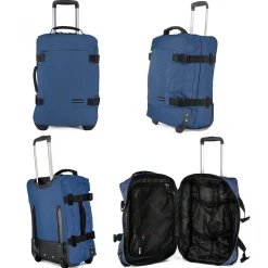 Sac de voyage cabine à roulettes 35L double compartiment 50cm