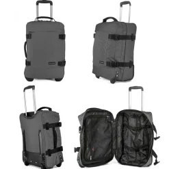 Sac de voyage cabine à roulettes 35L double compartiment 50cm