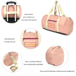 Sac de voyage week-end 18L et sport sans roulettes