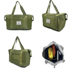 Sac de voyage week-end 24L pliable et déperlant sans roulettes