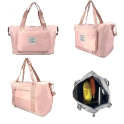 Sac de voyage week-end 24L pliable et déperlant sans roulettes