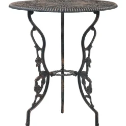 Salon de bistro 3 pcs Aluminium coule