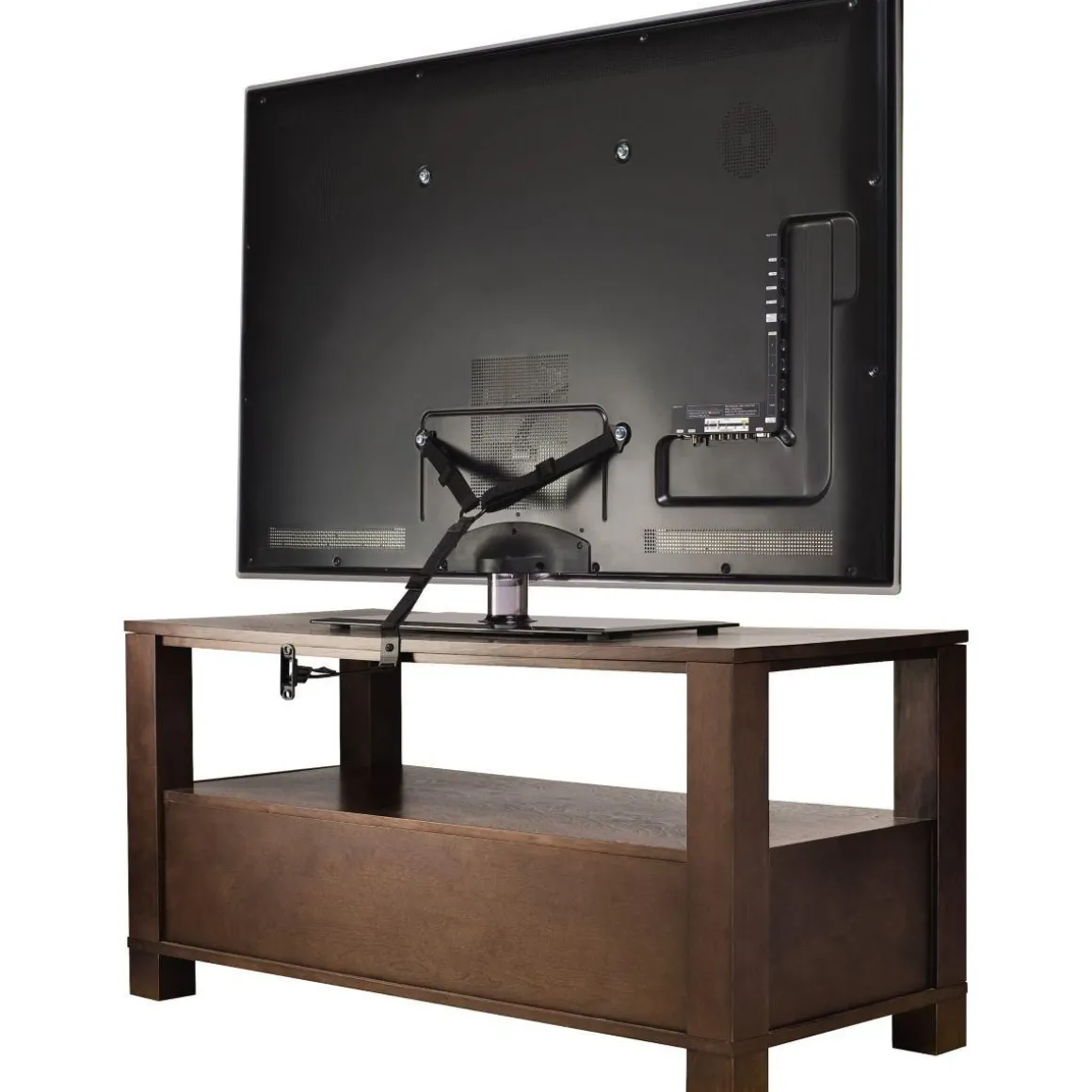 Sangle de sécurité fixation murale pour TV sur meuble