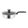 Sauteuse induction inox revétu 28 cm