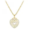 Sautoir cœur SC Bohème orné de Cristaux scintillants