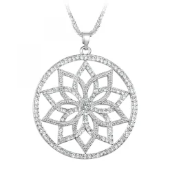 Sautoir SC Crystal orné de cristaux scintillants