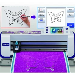 ScanNCut CM600 Brother - Machine de découpe avec scanner intégré
