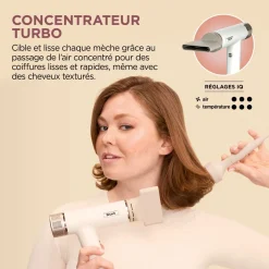 Sèche cheveux SPEEDSTYLE HD333EU - Blanc