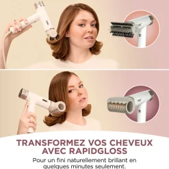 Sèche cheveux SPEEDSTYLE HD333EU - Blanc