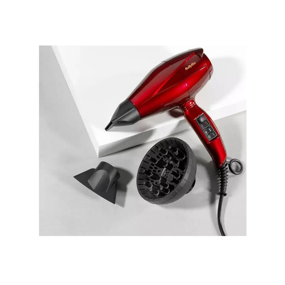 Sèche-cheveux 2400w rouge - 6740DE